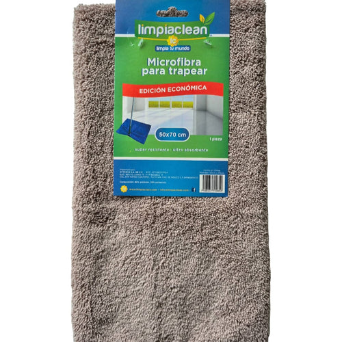 Microfibra para trapear Limpiaclean 50x70 cm afelpado