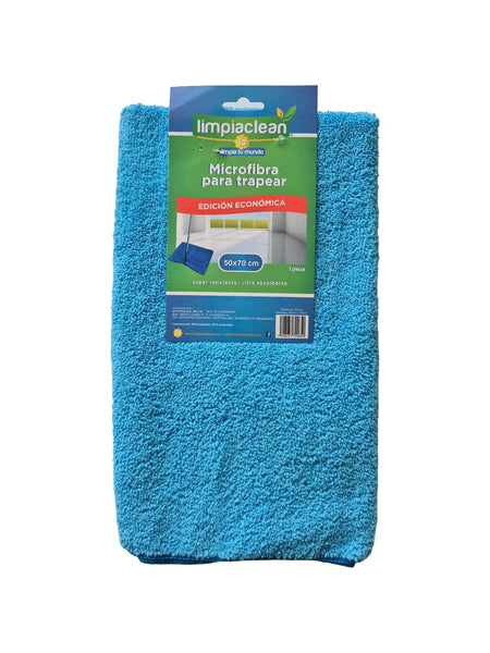 Microfibra para trapear Limpiaclean 50x70 cm afelpado
