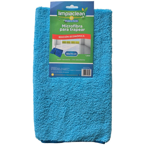 Microfibra para trapear Limpiaclean 50x70 cm afelpado