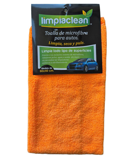 Microfibra Autos Limpiaclean 60x40 cm