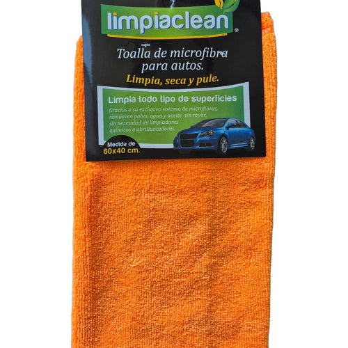 Microfibra Autos Limpiaclean 60x40 cm