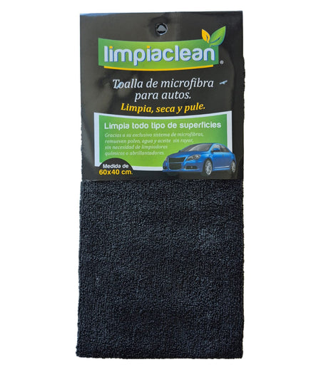 Microfibra Autos Limpiaclean 60x40 cm