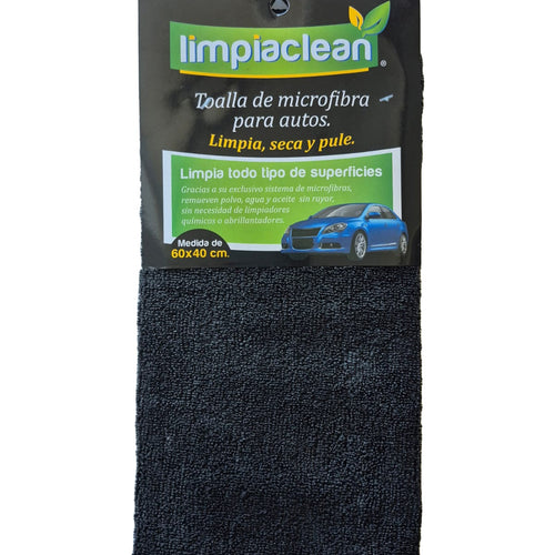 Microfibra Autos Limpiaclean 60x40 cm
