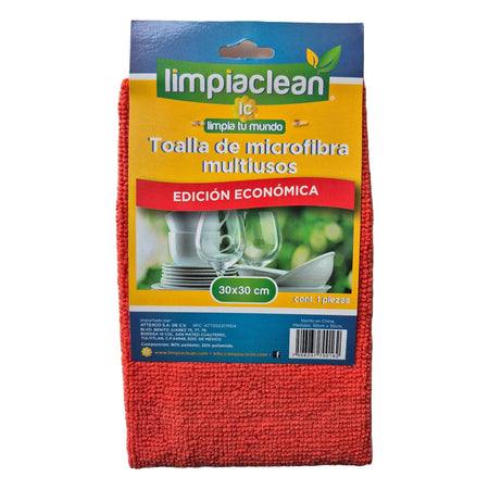 Microfibra Multiusos Limpiaclean 30x30 cm