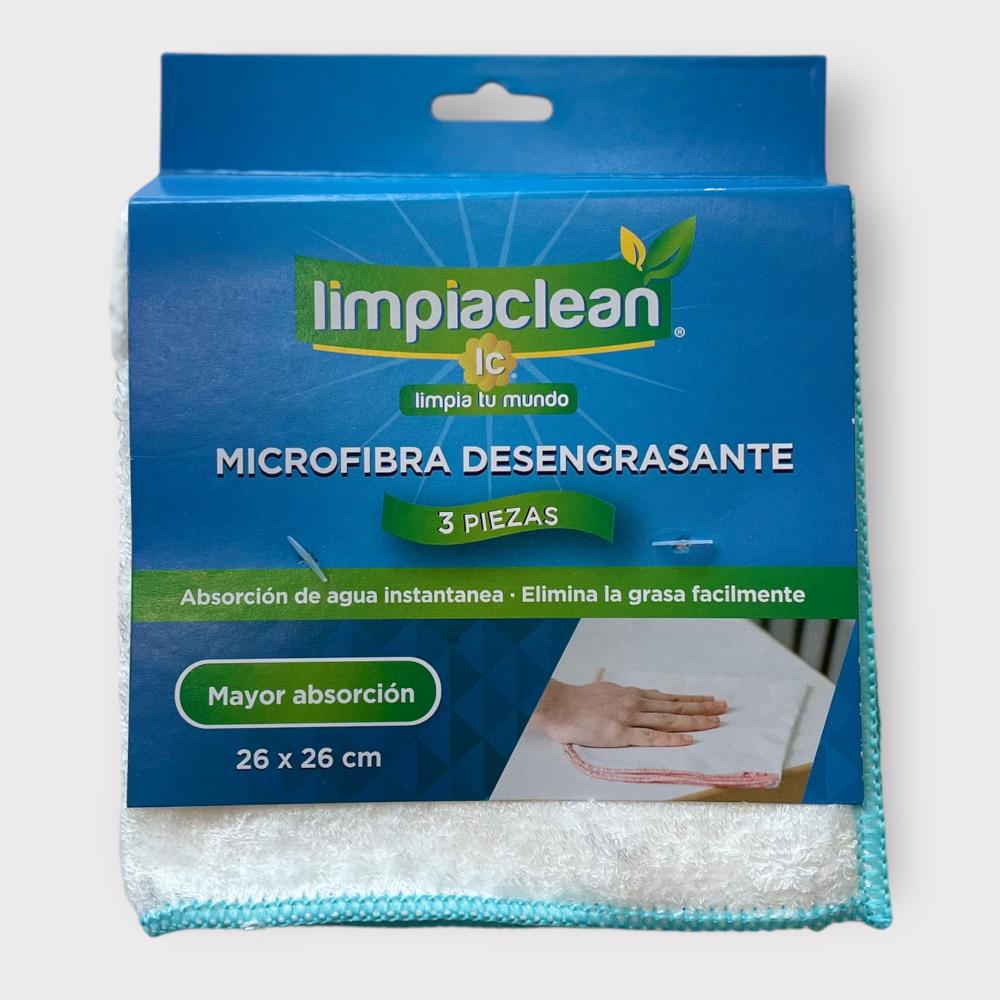 Microfibra Desengrasante 3 pack 26x26