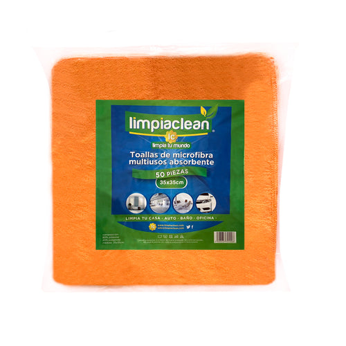 Cargar la imagen en el visor de la galería, 50 PACK MicroFibra Limpiaclean 35x35 cm
