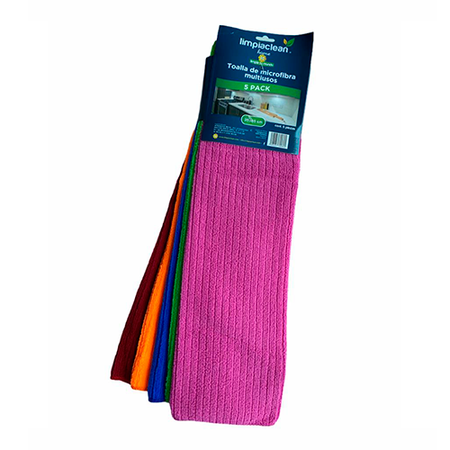 5 Pack Microfibra Ultra Absorbente 35x45 cm