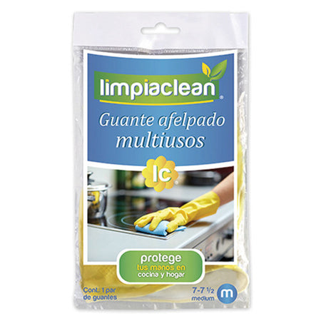 Guantes Afelpados Multiusos Amarillo